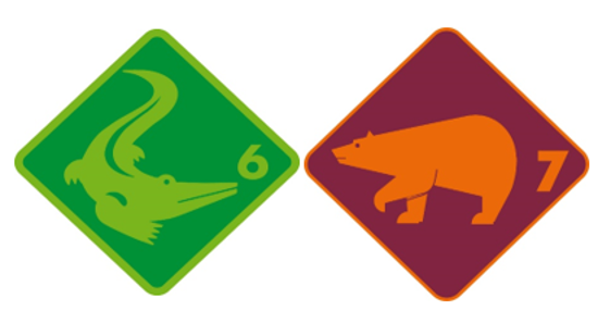 Bild von Krokodil/Eisbär